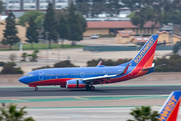 San Diego Kalifornien Usa April 2013 Southwest Airlines Boeing 737 — Stockfoto