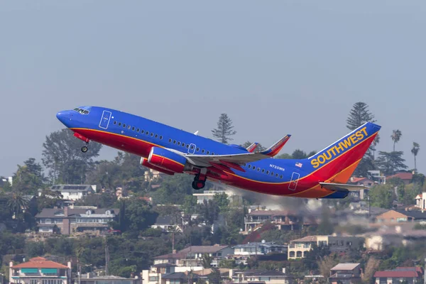 San Diego Californie États Unis Avril 2013 Boeing 737 7H4 — Photo