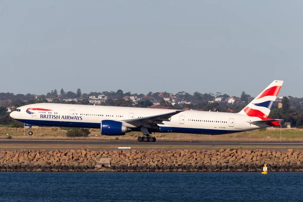 Sydney Austrália Outubro 2013 British Airways Boeing 777 Grande Avião — Fotografia de Stock