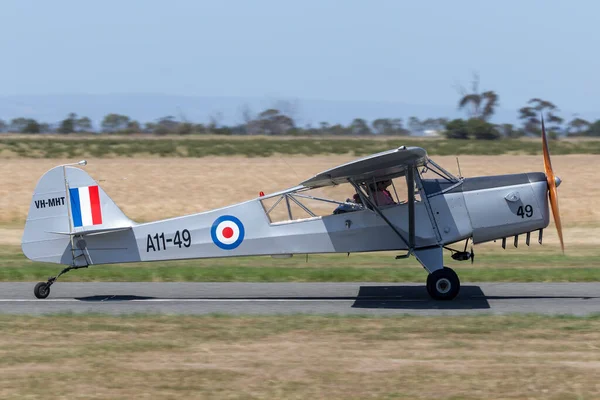 Lethbridge Australia Listopada 2014 Były Samolot Lekki Jednosilnikowy Royal Australian — Zdjęcie stockowe