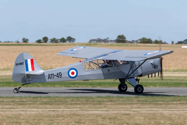 Lethbridge Austrália Novembro 2014 Força Aérea Real Australiana Raaf Taylorcraft — Fotografia de Stock
