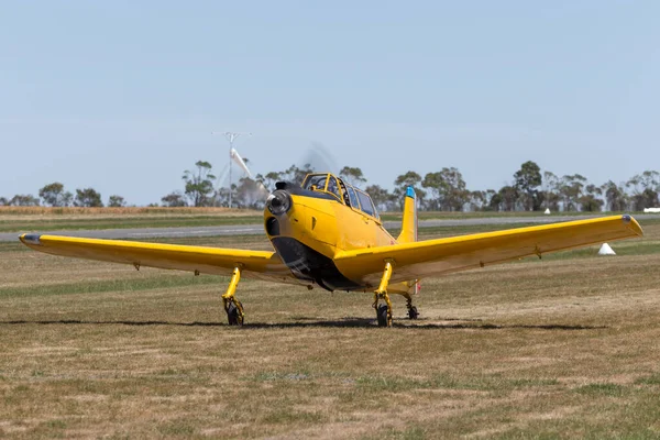 Lethbridge Australia Listopada 2014 Były Francuski Samolot Szkoleniowy Jud Nord — Zdjęcie stockowe