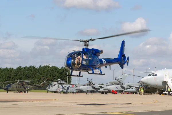 Raf Waddington Lincolnshire Regno Unito Luglio 2014 Aerospatiale 341G Elicottero — Foto Stock