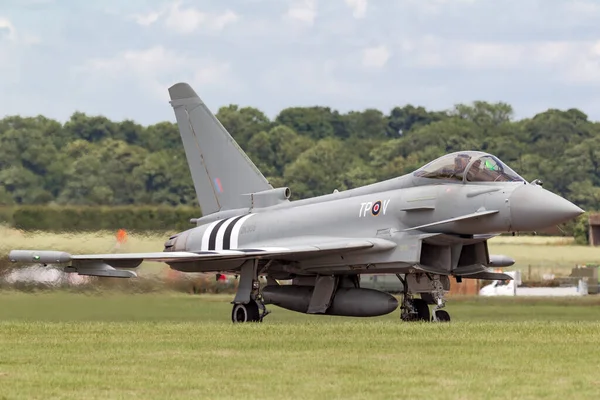 Raf Waddington Lincolnshire July 2014 Royal Air Force Raf Eurofighter Stock Image