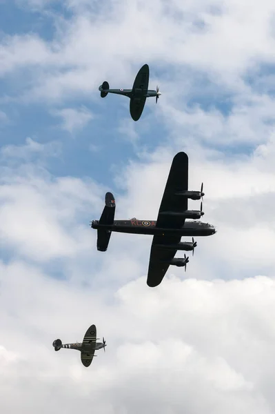 Raf Waddington Lincolnshire Großbritannien Juli 2014 Battle Britain Memorial Flight — Stockfoto