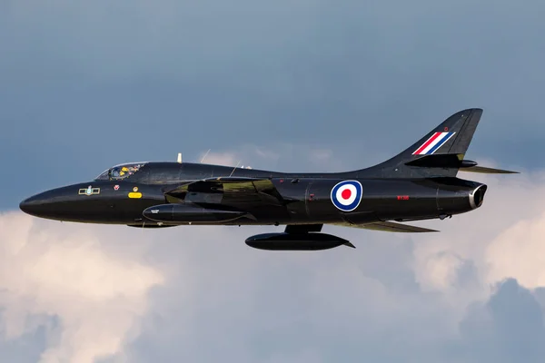 Raf Waddington Lincolnshire Regno Unito Luglio 2014 Hawker Hunter Ffox — Foto Stock