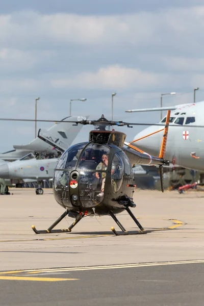 Raf Waddington Lincolnshire Regno Unito Luglio 2014 Elicottero Militare Ohga — Foto Stock