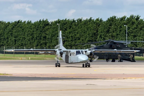 英国皇家空军瓦丁顿 Raf Waddington 2014年7月7日 英国皇家空军 Raf 瓦丁顿第T3 Zh004号护卫军 — 图库照片