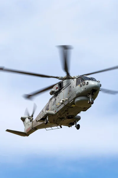 Raf Waddington Lincolnshire Großbritannien Juli 2014 Royal Navy Agustawestland Merlin — Stockfoto