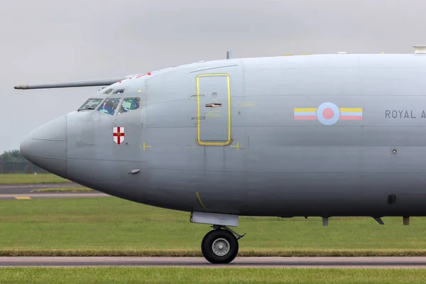 英国皇家空军沃丁顿 2014年7月6日 英国皇家空军波音E 3D哨兵机载预警飞机Zh101在英国皇家空军沃丁顿站 — 图库照片
