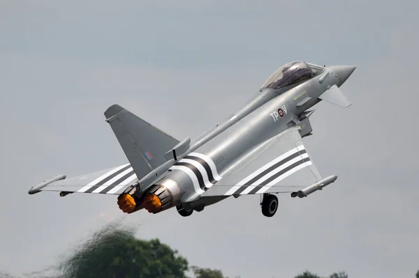 Raf Waddington Lincolnshire July 2014 Royal Air Force Raf Eurofighter Stock Image