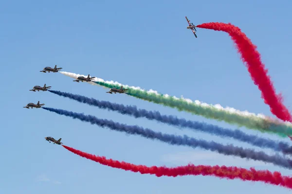 Payerne Suíça Setembro 2014 Fursan Aerobatic Team United Arab Emirates — Fotografia de Stock