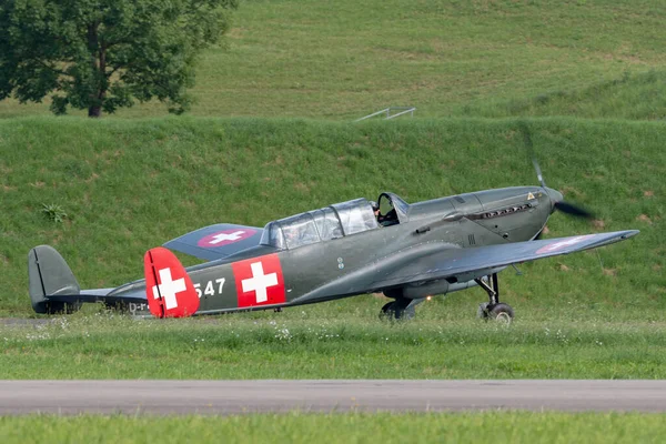 Payerne Suíça Agosto 2014 Aeronave Multiúso Ekw Força Aérea Suíça — Fotografia de Stock