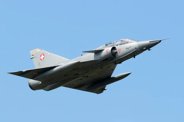Payerne Switzerland August 2014 Former Swiss Air Force Dassault Mirage — Zdjęcie stockowe