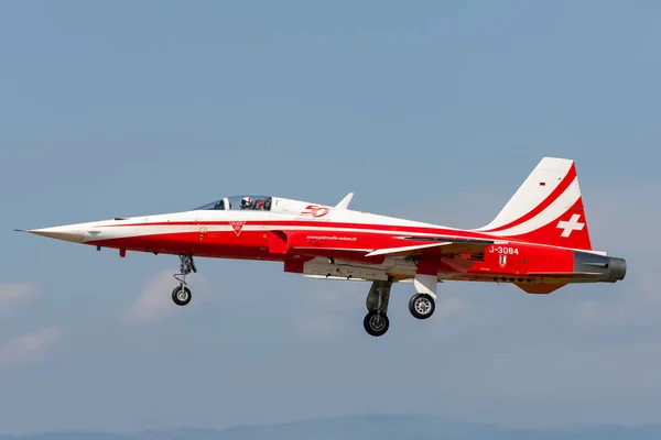 Payerne Switzerland September 2014 Northrop Fighter Aircraft Swiss Air Force — Stock Fotó