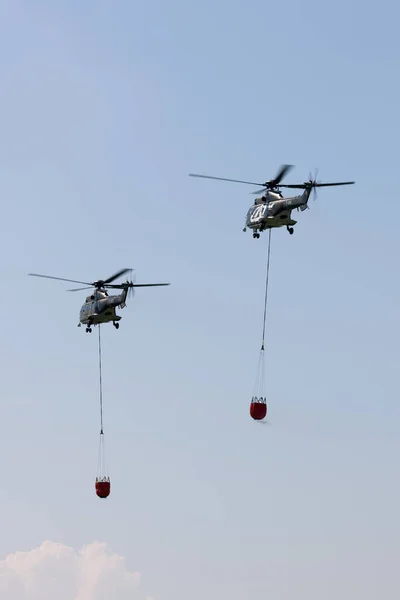 Payerne Switzerland September 2014 Swiss Air Force Aerospatiale As332 Th89 — Stockfoto