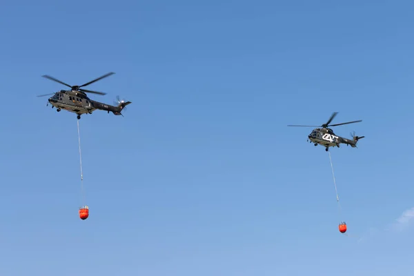 Payerne Switzerland September 2014 Swiss Air Force Aerospatiale As332 Th89 — Stockfoto