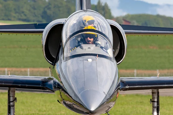 Payerne Switzerland August 2014 Breitling Jet Team Aero 39C Albatross — Stock Photo, Image