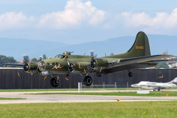 Payerne Switzerland September 2014 World War Era Boeing Flying Fortress — Zdjęcie stockowe