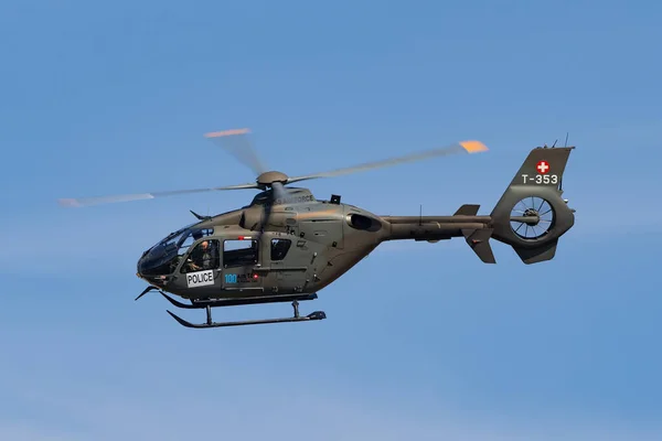 Payerne Schweiz September 2014 Eurocopter 635P Militärhubschrauber Der Schweizer Luftwaffe — Stockfoto