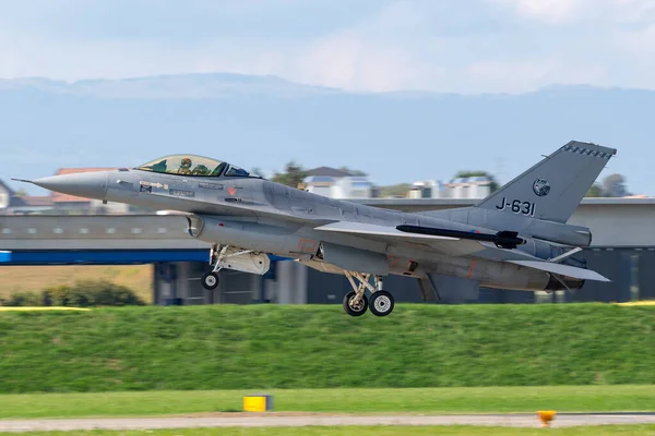 Payerne Switzerland September 2014 Royal Netherlands Air Force Koninklijke Luchtmacht — Zdjęcie stockowe