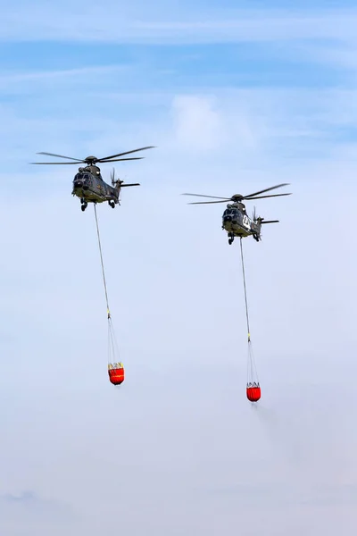 Payerne Switzerland September 2014 Swiss Air Force Aerospatiale As332 Th89 — Stockfoto