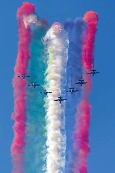 Payerne Switzerland September 2014 Fursan Aerobatic Team United Arab Emirates — Stockfoto