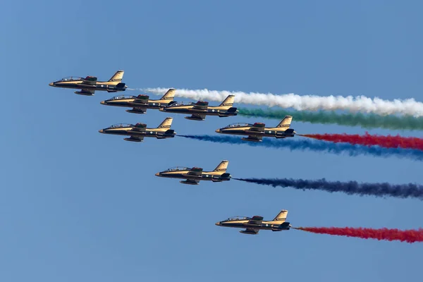 Payerne Suíça Setembro 2014 Fursan Aerobatic Team United Arab Emirates — Fotografia de Stock