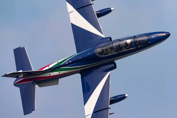 Payerne Switzerland September 2014 Frecce Tricolori Formation Display Team Italian — 스톡 사진