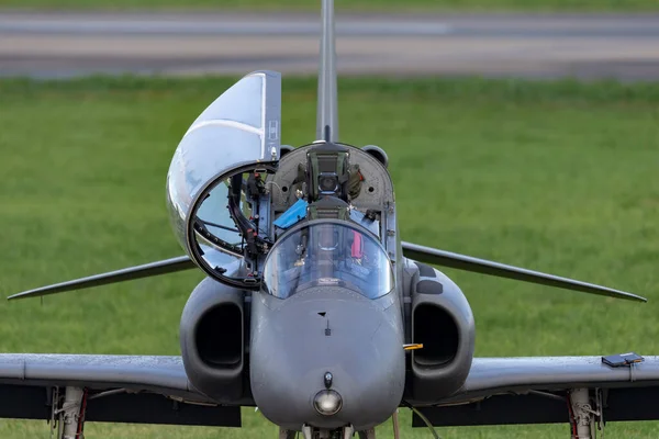Payerne Suiza Septiembre 2014 Fuerza Aérea Finlandesa British Aerospace Hawk —  Fotos de Stock