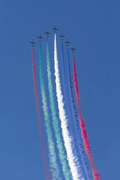 Пайерн Швейцария Сентября 2014 Года Авиационная Команда Аль Фурсан Ввс — стоковое фото