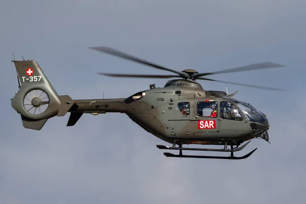 Payerne Schweiz September 2014 Eurocopter 635P Militärhubschrauber Der Schweizer Luftwaffe — Stockfoto