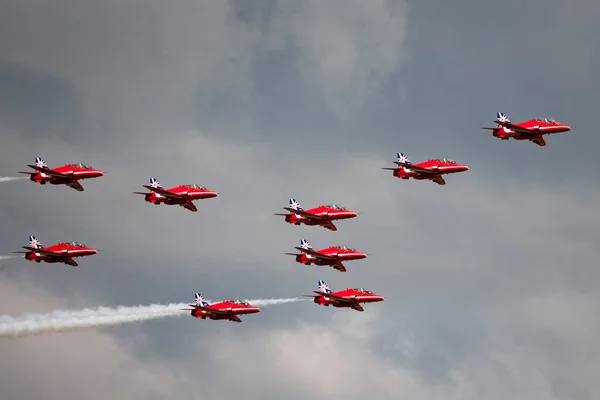 Raf Waddington Lincolnshire Ιουλίου 2014 Royal Air Force Raf Red — Φωτογραφία Αρχείου
