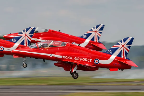 Raf Fairford Gloucestershire Июля 2014 Года Королевские Военно Воздушные Силы — стоковое фото