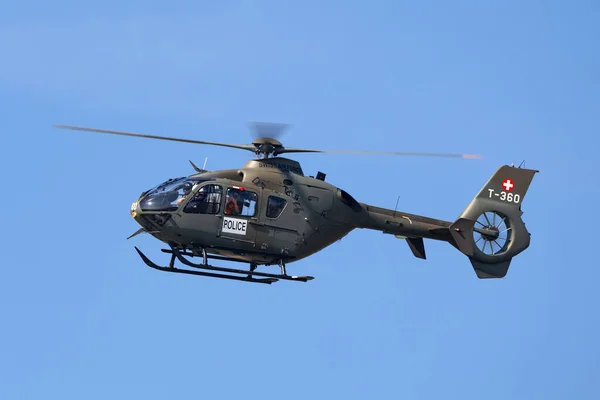 Payerne Suisse Septembre 2014 Hélicoptère Militaire Eurocopter 635P Armée Air — Photo