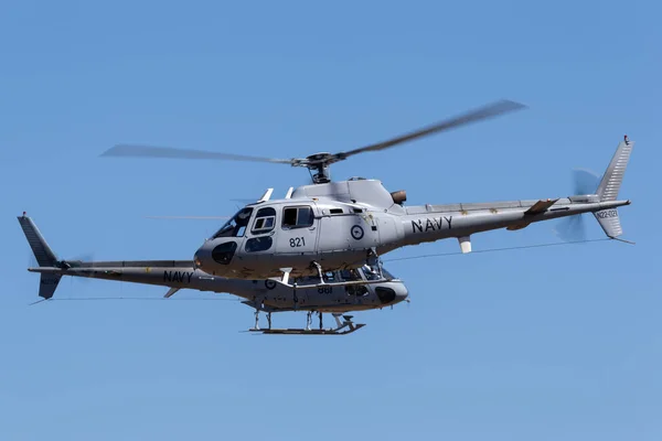 Tyabb Australien März 2014 Royal Australian Navy Aerospatiale 350B Helicopters — Stockfoto
