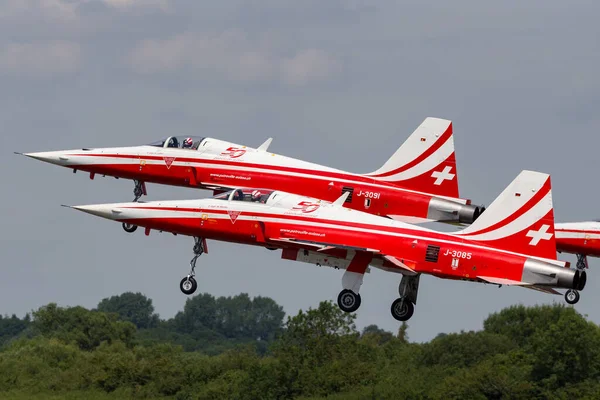 Raf Fairford Gloucestershire Reino Unido Julio 2014 Aviones Combate Northrop — Foto de Stock