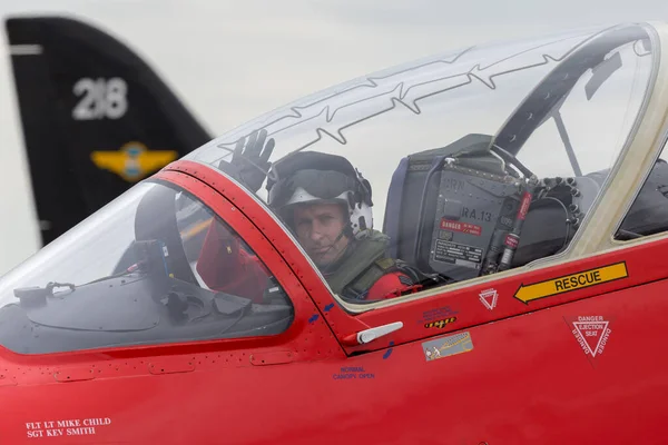 Raf Fairford Gloucestershire July 2014 Royal Air Force Pilot Flight — Stock Photo, Image