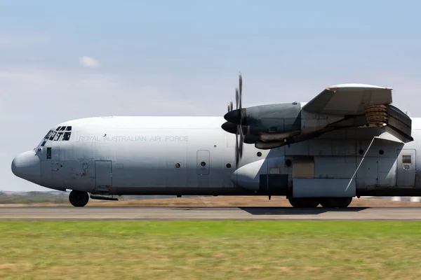 Avalon Australië Februari 2015 Koninklijke Australische Luchtmacht Lockheed Martin 130J — Stockfoto