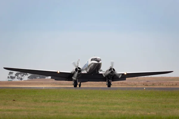 Avalon Australia Lutego 2015 Vintage Douglas Airliner Ovm Eksploatowany Przez — Zdjęcie stockowe