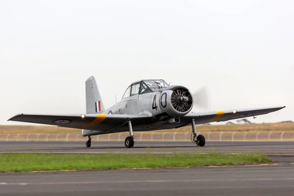 オーストラリア アバロン 2015年2月28日 コモンウェルス航空機公社 英語版 25ワインゼル訓練機Vh Hfm Raaf — ストック写真