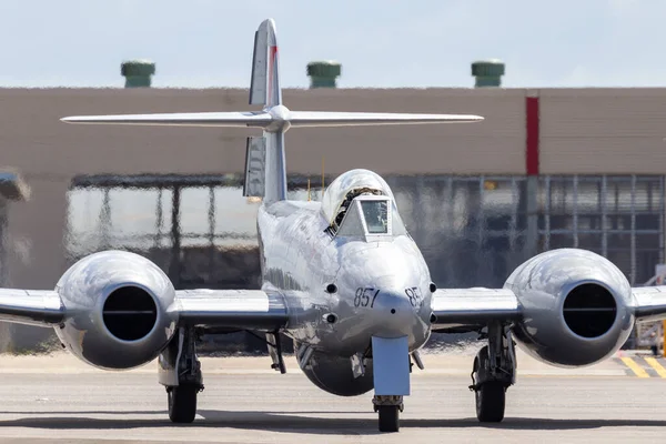 Avalon Australia March 2015 Gloster Meteor Aircraft Mbx Korean War — Stock Photo, Image