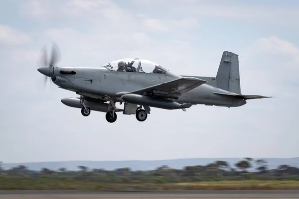 Avalon Ausztrália 2015 Február Royal Australian Air Force Raaf Pilatus — Stock Fotó