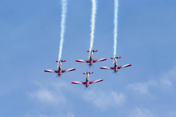 Avalon Austrálie Února 2015 Royal Australian Air Force Raaf Roulettes — Stock fotografie