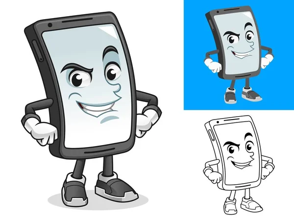 How To Draw A Cartoon Smartphone 