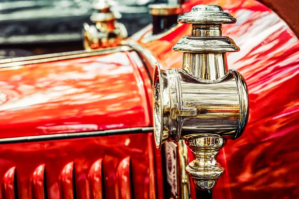 Світло Стороні Класичного Автомобіля 1912 Року Європи Виставці Автомобілів Вісконсіні — стокове фото