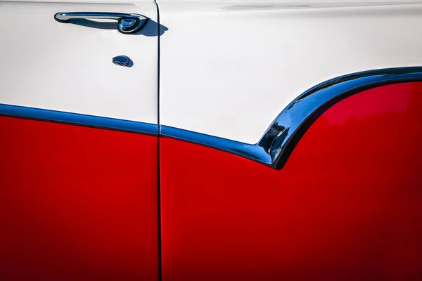 Door Side Panel 1957 American Classic Car — Stock Photo, Image