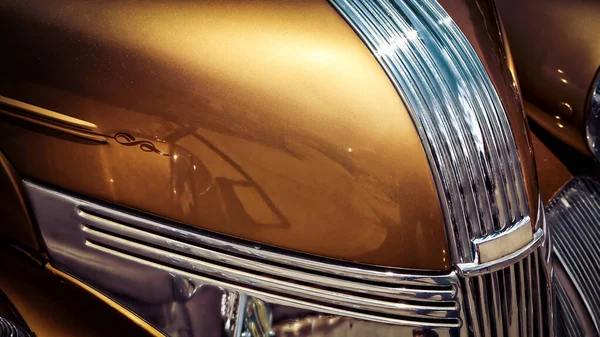 Передня Частина Класичного Американського Автомобіля Тридцятих Років — стокове фото