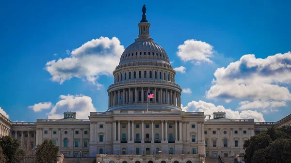 Washington Deki Amerikan Kongre Binası Nın Önünde — Stok fotoğraf