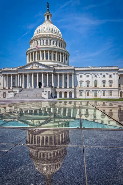 United States Capitol Building Washington Summer Day — Stock Photo, Image
